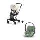 Cybex Mios Chrome Black