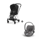 Cybex Mios Chrome Black