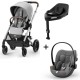 Cybex Balios S Lux Silver + Cloud G