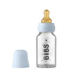 Biberão em Vidro Bibs Baby Blue 110ml