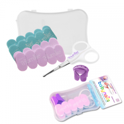 Conjunto Tesoura, Lima e 20 Recargas Baby Nails