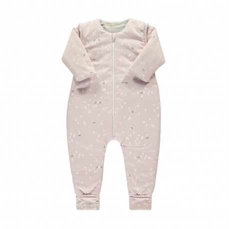 Saco de Dormir com Pés Baby Clic Moss Pink 2.5