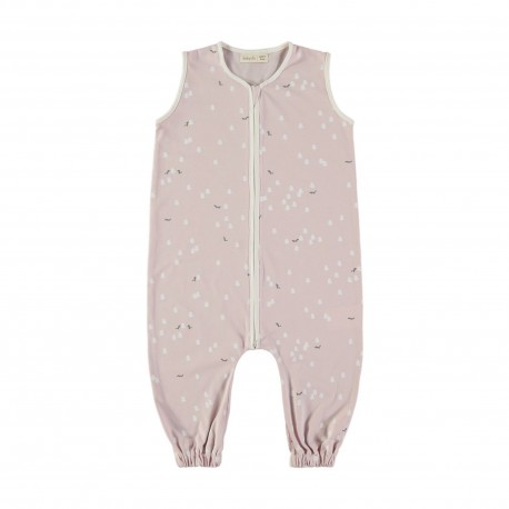 Saco de Dormir com Pés Baby Clic Moss Pink 0.5