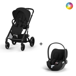 Carrinho de Bebé Cybex Balios S Lux Black e Cloud T i-Size