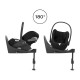 Carrinho de Bebé Cybex Balios S Lux Black e Cloud T i-Size