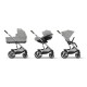 Carrinho de Bebé Cybex Balios S Lux Silver, Cloud T i-Size e Base T