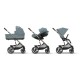 Carrinho de Bebé Cybex Balios S Lux Taupe, Cloud T i-Size e Base T