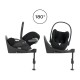 Carrinho de Bebé Cybex Balios S Lux Silver e Cloud T i-Size Plus