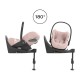 Carrinho de Bebé Cybex Balios S Lux Silver e Cloud T i-Size Plus