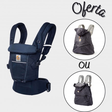 Ergobaby Adapt Soft Flex Mesh Azul Meia Noite