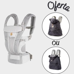 Ergobaby Omni Breeze Cinza Perla c/ Oferta Forra