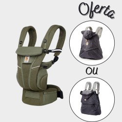 Ergobaby Omni Breeze Verde c/ Oferta Forra