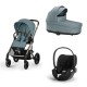 Carrinho de Bebé Cybex Balios S Lux Taupe e Cloud T i-Size