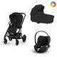 Carrinho de Bebé Cybex Balios S Lux Black e Cloud T i-Size