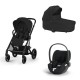 Carrinho de Bebé Cybex Balios S Lux Black e Cloud T i-Size Plus