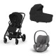 Carrinho de Bebé Cybex Balios S Lux Black e Cloud T i-Size Plus