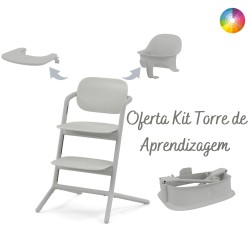 Cybex Cadeira de Papa Lemo 3 em 1 com Oferta Kit Torre de Aprendizagem