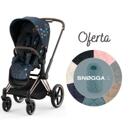 Cybex Priam Jewels of Nature com Oferta Saco Térmico Snøgga