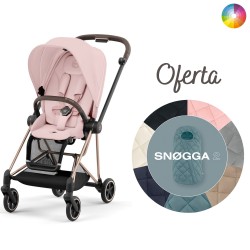 Cybex Mios Rosegold com Oferta Saco Térmico Snøgga