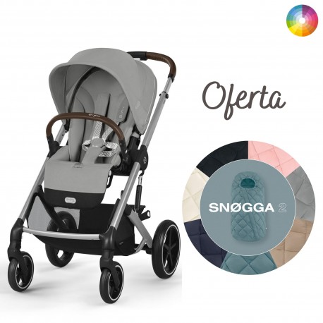 Carrinho de Bebé Cybex Balios S Lux Silver